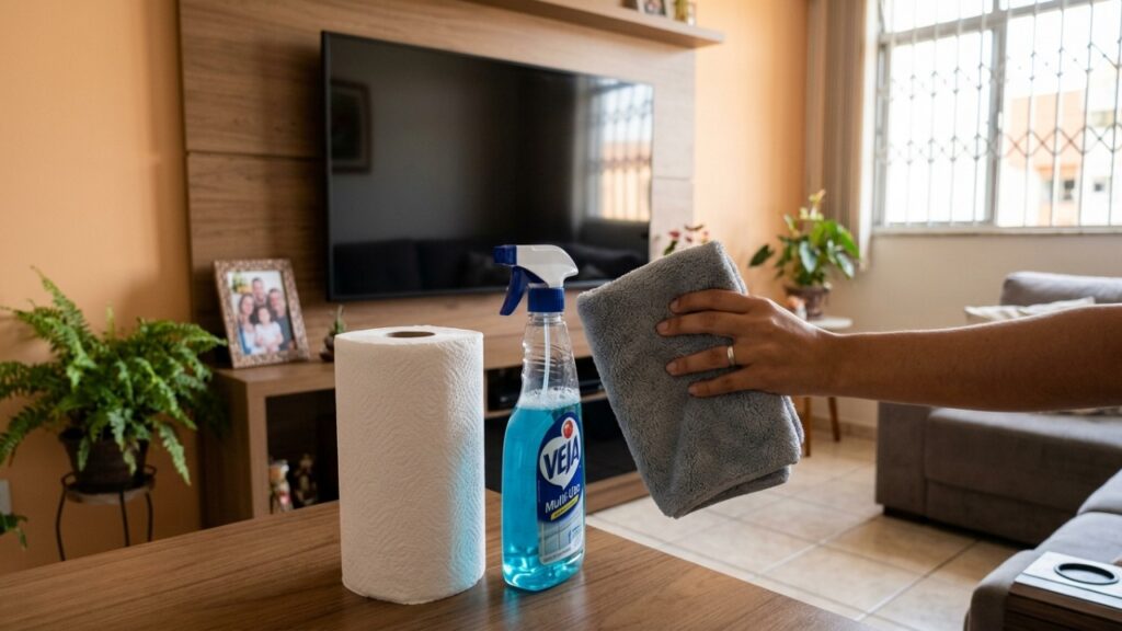 Nem álcool, nem detergente: a maneira ideal de limpar a tela da TV sem deixar marcas nem danificar o revestimento