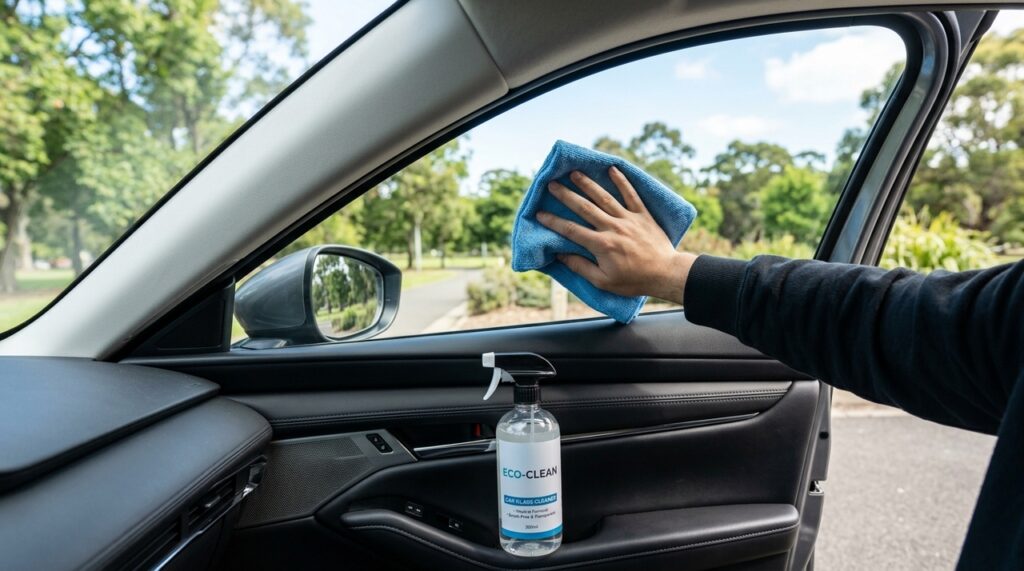 Detergente neutro nos vidros laterais do carro: o que ele pode fazer e como fazer a aplicação com cuidado