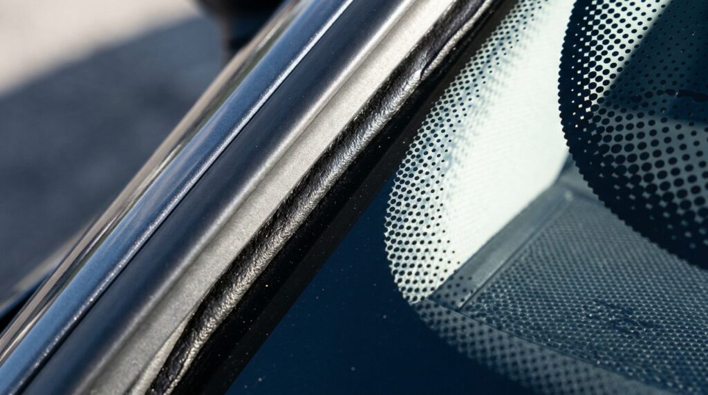 Aqueles pontos pretos ao redor do para-brisa do seu carro não são decoração; a frita cerâmica ajuda a proteger o adesivo da luz UV e reduz a distorção relacionada ao calor