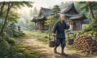 O que significa o provérbio japonês: “Antes da iluminação, corte lenha e carregue água; depois da iluminação, continue cortando lenha e carregando água” uma lição sobre humildade e constância