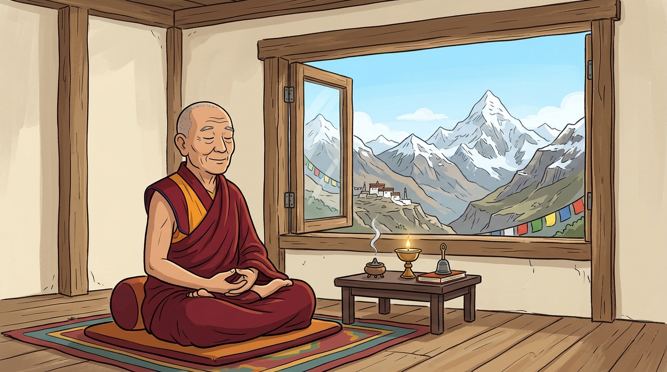 Provérbio tibetano do dia: "Se o problema tem solução, por que se preocupar? Se não tem, por que se preocupar?" , a lógica circular que irrita quem tem ansiedade, mas que esconde uma verdade que terapeutas usam em consultório