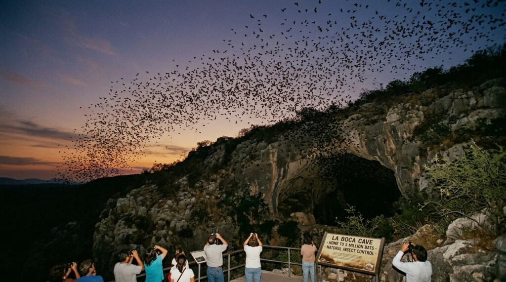 Expedição realizada nas cavernas do México encontra uma colônia gigantesca com milhares de morcegos distribuídos por uma área de 180 quilômetros quadrados