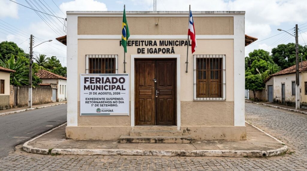 Expediente de bancos, escolas e repartições públicas muda nesta segunda-feira, 31 de agosto