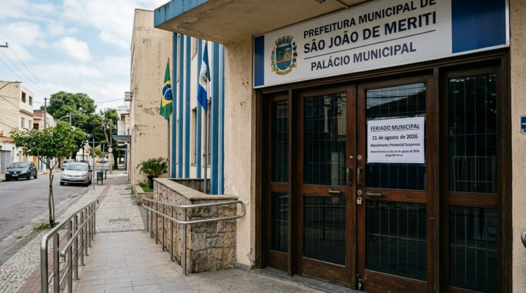 Bancos e repartições fecham nesta sexta-feira, 21 de agosto, e moradores devem antecipar serviços