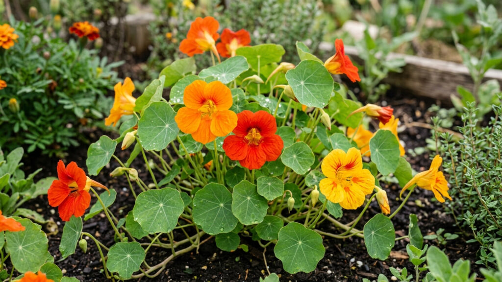 Essa flor comestível colorida tem sabor picante que lembra agrião e transforma qualquer salada comum em um prato gourmet de restaurante