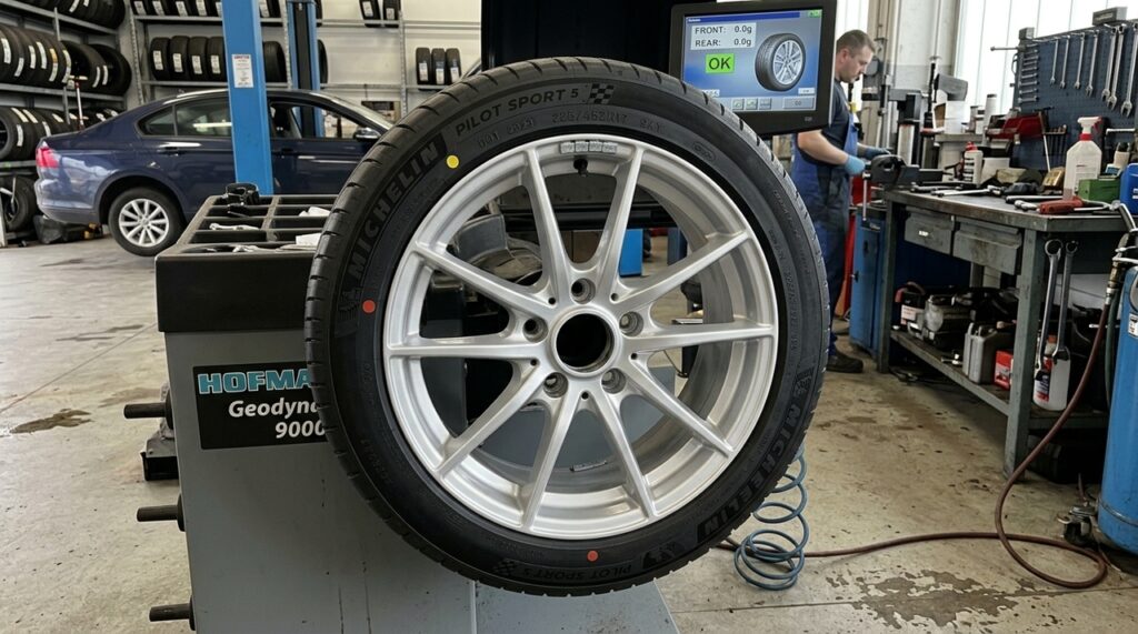 Pontos amarelos e vermelhos nos pneus do carro: o que significam e para que servem?