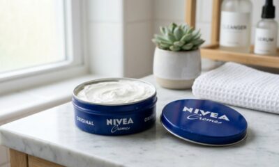 Especialistas em beleza revelam o uso correto da Nivea da lata azul para deixar a pele mais hidratada e suavizar a aparência de linhas