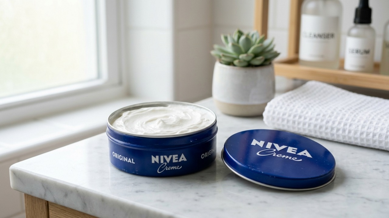 Especialistas em beleza revelam o uso correto da Nivea da lata azul para deixar a pele mais hidratada e suavizar a aparência de linhas