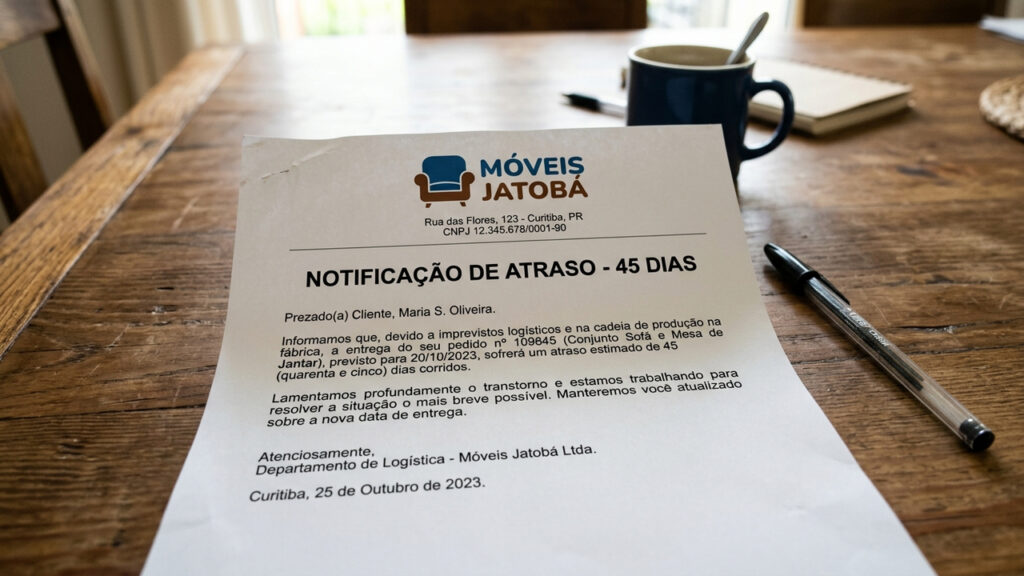 Loja atrasa entrega de sofá em 45 dias culpando a fábrica e cliente consegue rescisão do contrato de R$ 5 mil sem pagar nenhuma multa