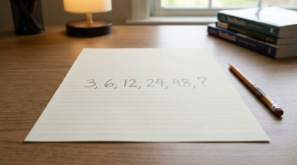3, 6, 12, 24, 48… você encontra o próximo número em menos de 10 segundos?