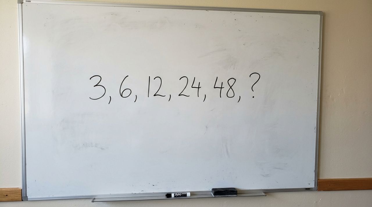 3, 6, 12, 24, 48… você encontra o próximo número em menos de 10 segundos?