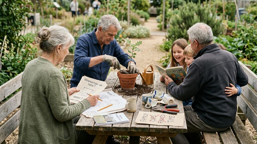 Qual é o significado da frase "Não construa uma casa aos 50, não plante uma árvore aos 60 e não costure roupas aos 70"