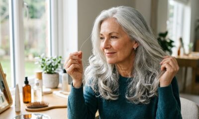 O cabelo com fios brancos precisa ser cuidado alternando dois shampoos, um silver e outro anticaspa, e lavá-lo apenas duas vezes por semana
