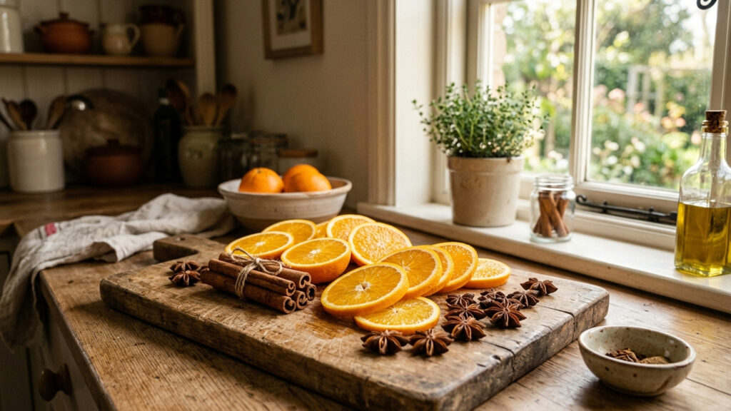 Ferver fatias de laranja com canela e cravos-da-índia: o truque natural de 15 minutos para perfumar a casa inteira antes de receber visitas