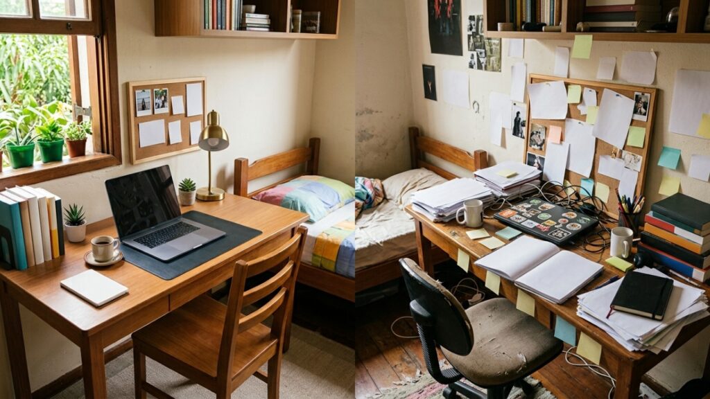 Segundo a psicologia, pessoas com o quarto desorganizado não são necessariamente irresponsáveis, mas podem ter uma forma mais criativa e menos rígida de pensar