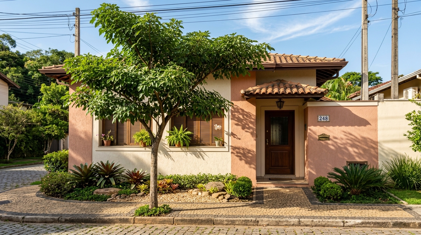 A árvore perfeita para a entrada de uma casa: dá sombra, suporta o calor e é fácil de cuidar