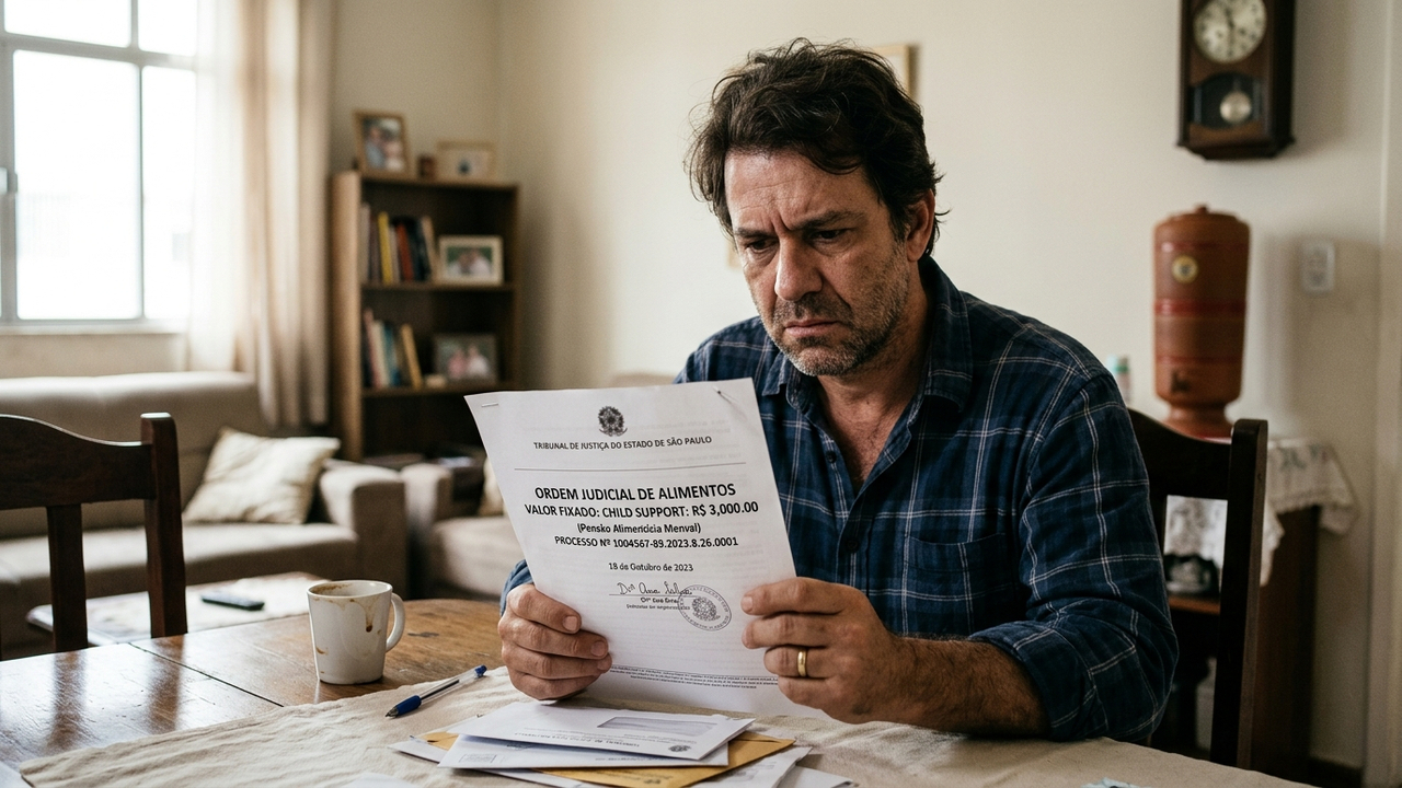 Pai pede guarda compartilhada de 2 filhos para zerar pensão de R$ 3 mil, mas juiz mantém o pagamento mensal obrigatório após análise da renda
