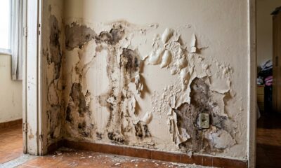 Como recuperar uma parede com infiltração e pintura descascada, eliminar a umidade e evitar que o problema volte