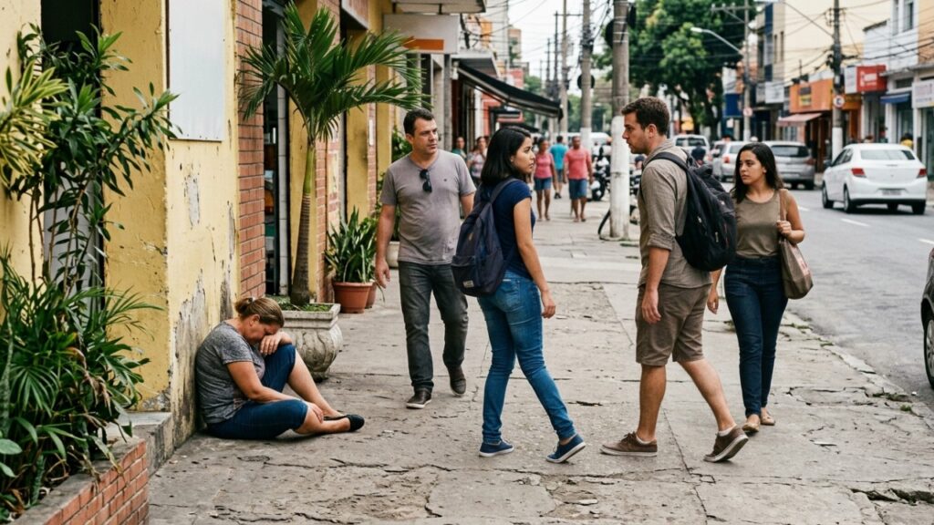 A psicologia explica por que 10 pessoas vendo um problema não significam necessariamente 10 vezes mais chance de alguém ajudar