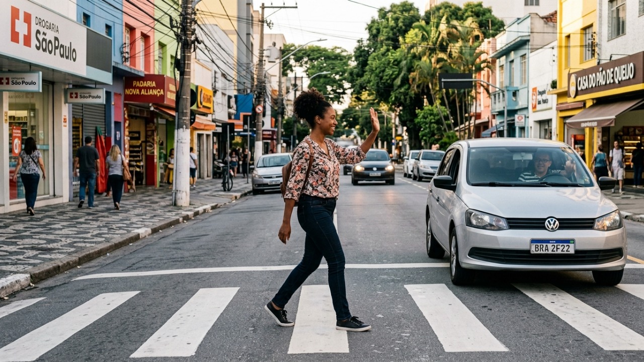 A psicologia aponta que levantar a mão para agradecer a um motorista não é apenas educação, mas pode revelar uma necessidade silenciosa de corresponder ao gesto
