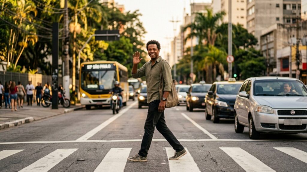 A psicologia afirma: quem agradece ao motorista depois de atravessar a rua pode possuir uma característica social que vai muito além da boa educação