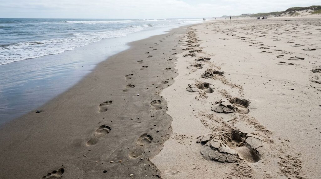Especialistas revelam se caminhar na areia seca ou molhada faz mais bem ao corpo e qual opção oferece menos riscos