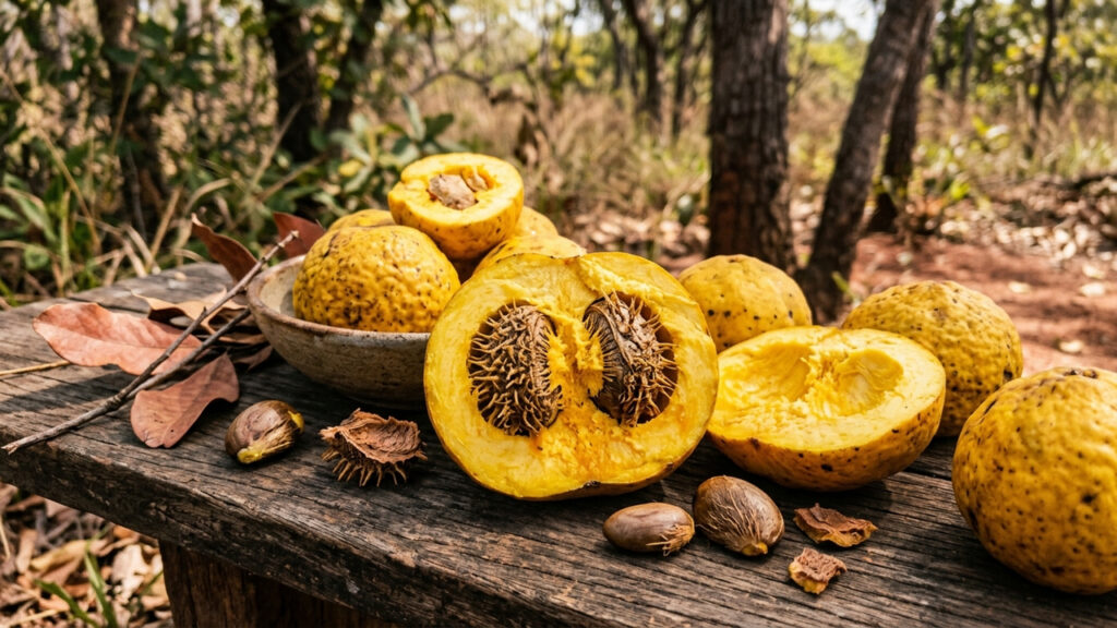Essa frutinha amarela nativa do cerrado tem um cheiro perfumado inconfundível e é a grande estrela da melhor pamonha doce do Brasil