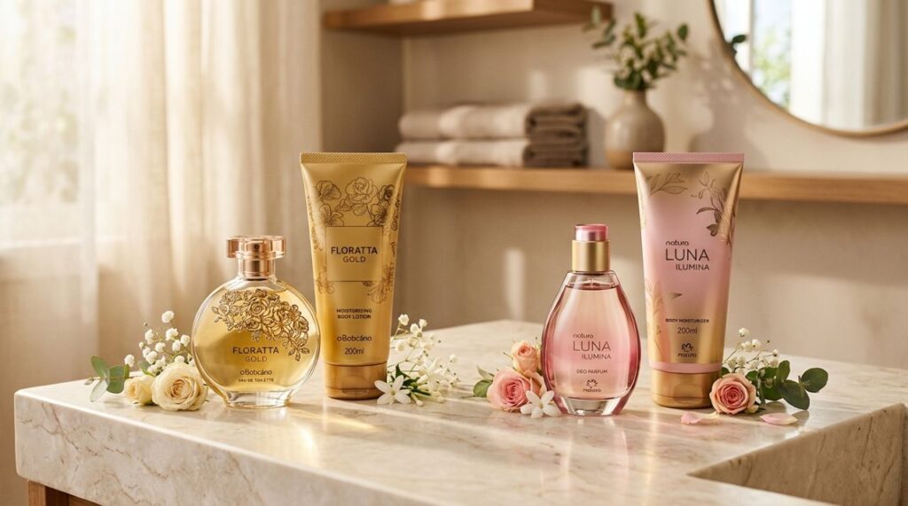 5 combinações de perfume e hidratante que deixam a pele com cheiro de verão e fazem você ser lembrada por onde passa