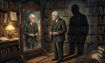 Frase de Carl Jung sobre autoconhecimento: “Conhecer a própria escuridão é o melhor método para lidar com as trevas das outras pessoas.” Uma reflexão sobre consciência e maturidade
