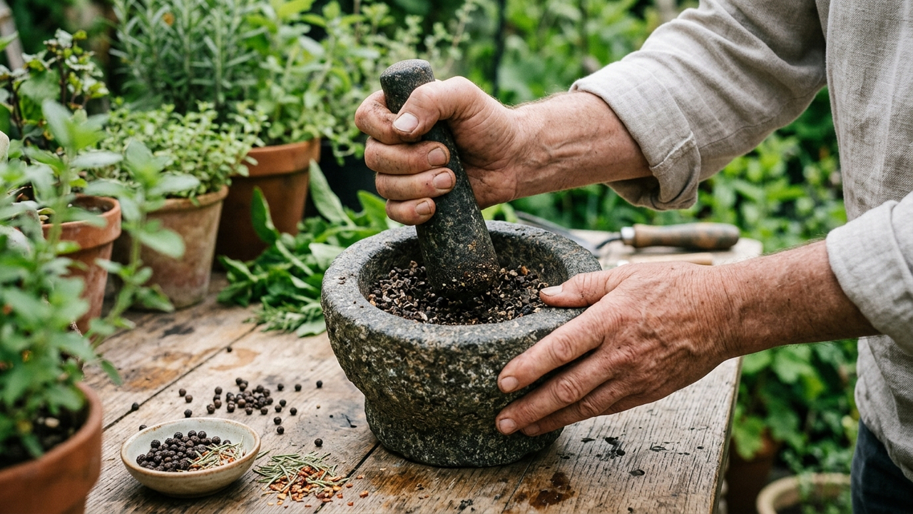 Extrato de pimenta-preta na horta: como a substância piperina potencializa a defesa natural e atua como inseticida contra pulgões