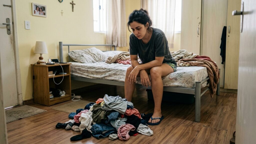 A psicologia aponta que quem não consegue manter o quarto arrumado pode estar enfrentando desmotivação, estresse ou dificuldade para organizar a própria rotina