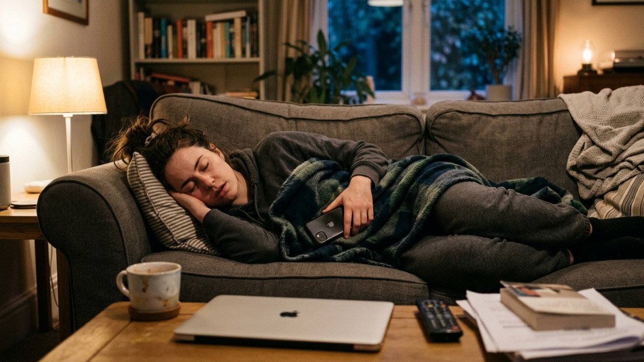 Segundo a psicologia, quem dorme no sofá com frequência pode não estar só exausto, mas tentando encontrar conforto em um lugar de pausa imediata