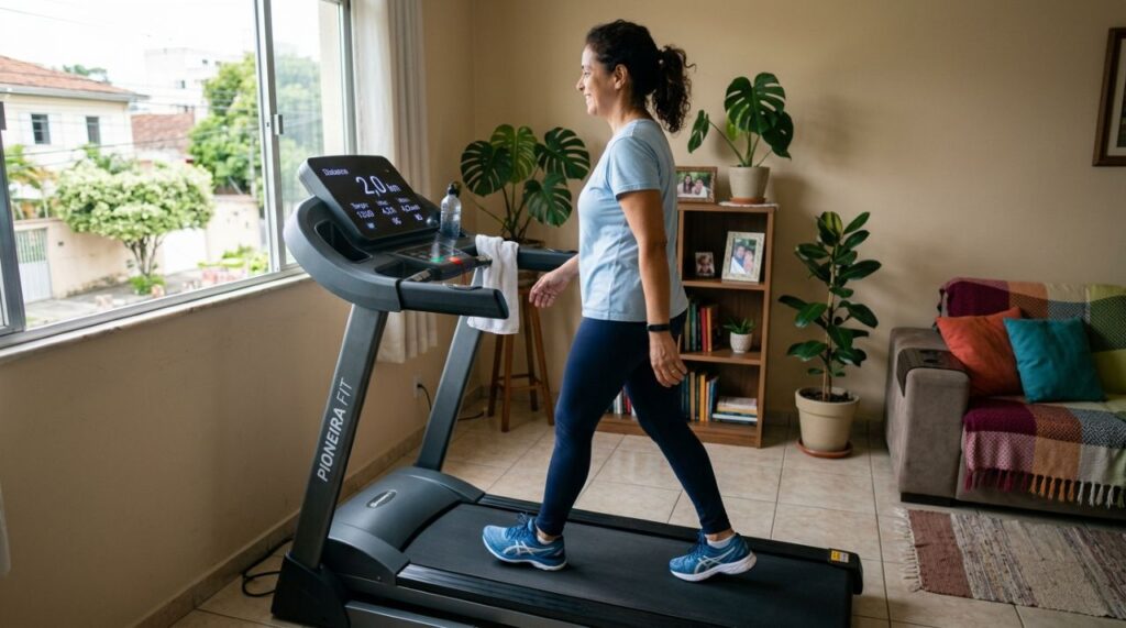 Caminhar 2 km por dia durante um ano significa percorrer uma distância que passa dos 700 km