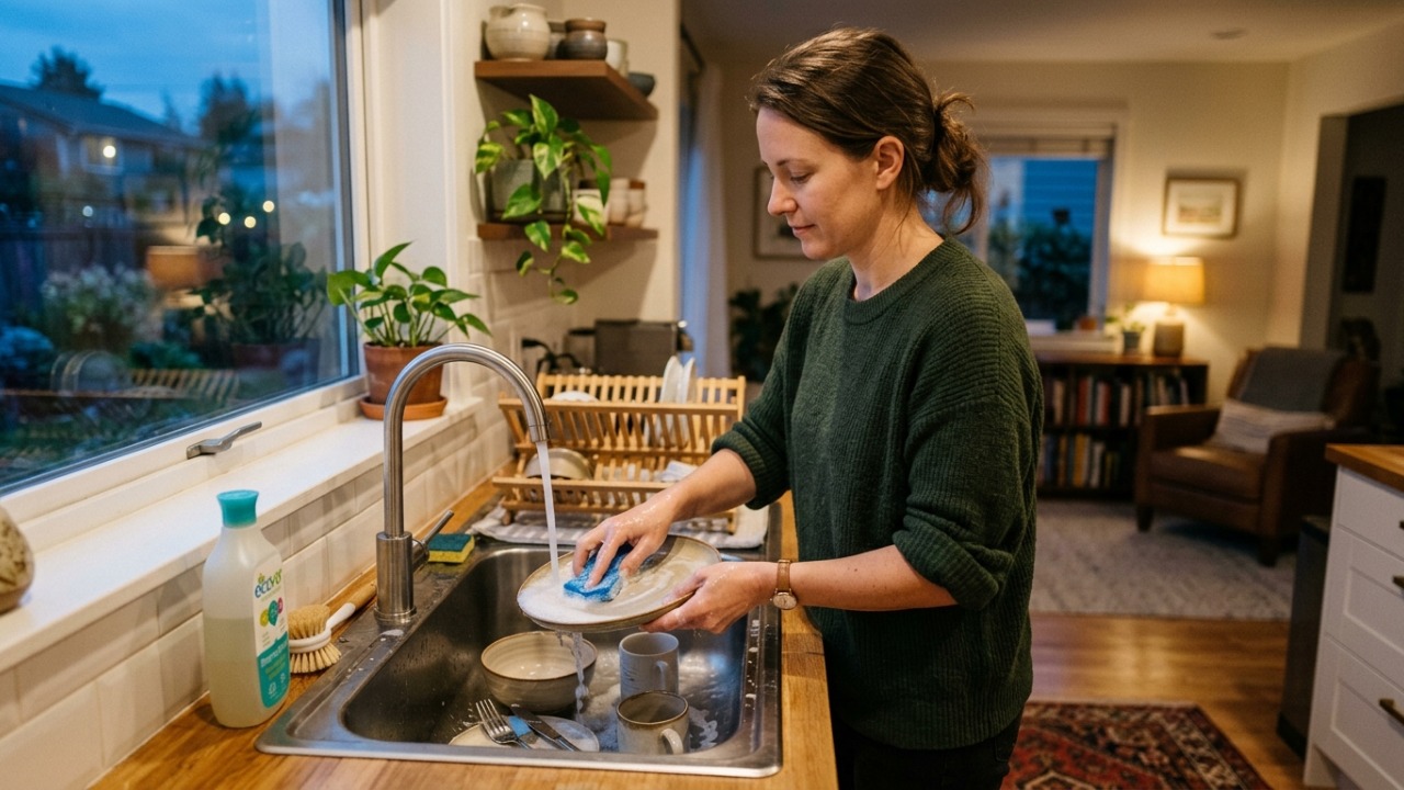 Para a psicologia, lavar a louça antes de descansar pode parecer organização, mas muitas vezes revela uma tentativa de recuperar controle emocional