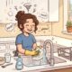 A psicologia explica por que pessoas que lavam a louça imediatamente após comer não são apenas organizadas, mas podem estar usando a rotina como uma forma de regular a ansiedade sem perceber 