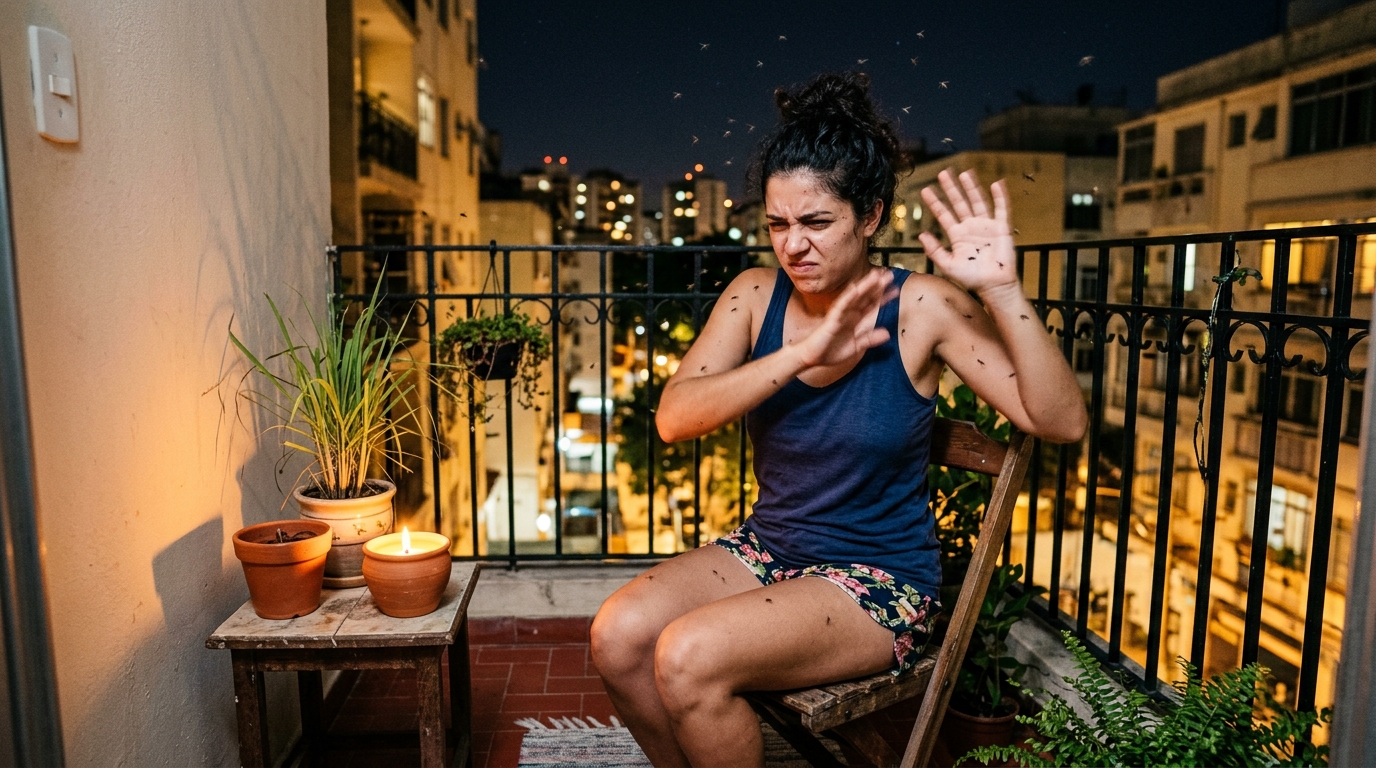 Adeus aos mosquitos na varanda: a planta que espanta os insetos e ainda perfuma o ambiente durante toda a noite