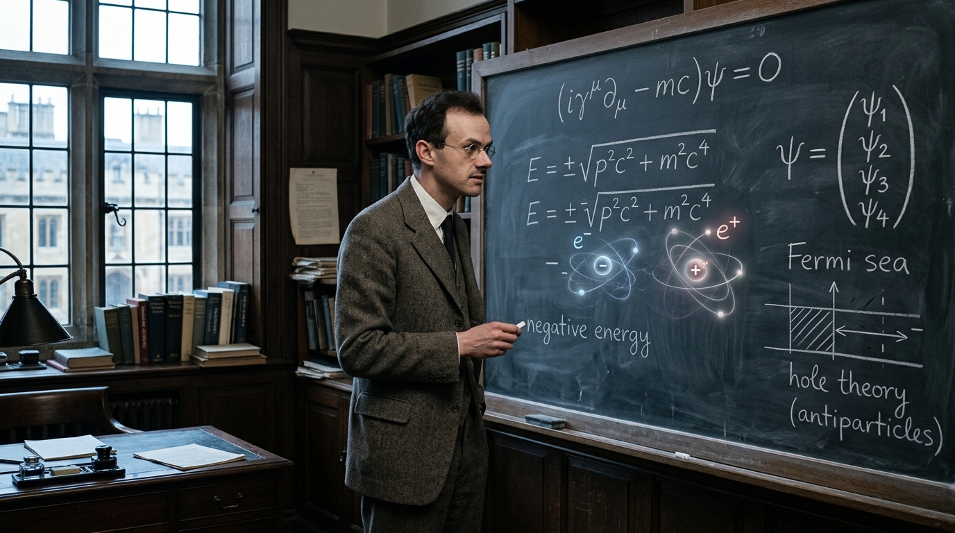 Paul Dirac, Nobel da Física: "Deus é um matemático de muito alto nível, e usou matemática muito avançada para construir o universo."