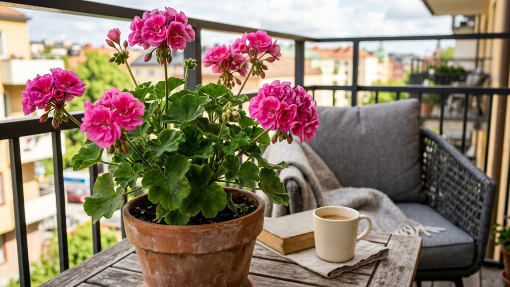 Colocar uma muda dessa planta aromática na janela do quarto: o perfume floral intenso que atua como um escudo natural contra pernilongos