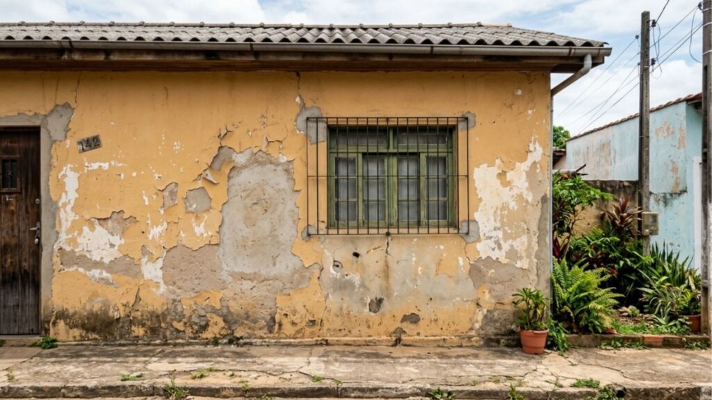 Pintor profissional relata que a maioria das paredes descasca em meses porque o cliente pulou a etapa mais barata da obra: o fundo preparador, e ensina o "teste da fita adesiva" antes de aplicar a cor