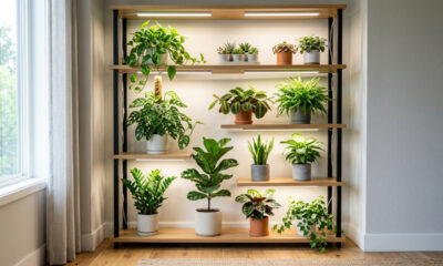 O truque tecnológico para quem mora em apartamento escuro: como usar luzes especiais para fazer as suas plantas crescerem rápido sem a luz do sol