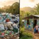 Mãe economizou por 9 anos, comprou um terreno e construiu sua casa com 7 toneladas de plástico reciclado