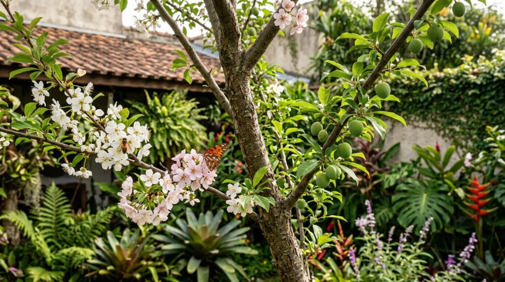 A árvore ideal para o quital do seu lar: não levanta o piso, dá frutos no verão e suporta a seca