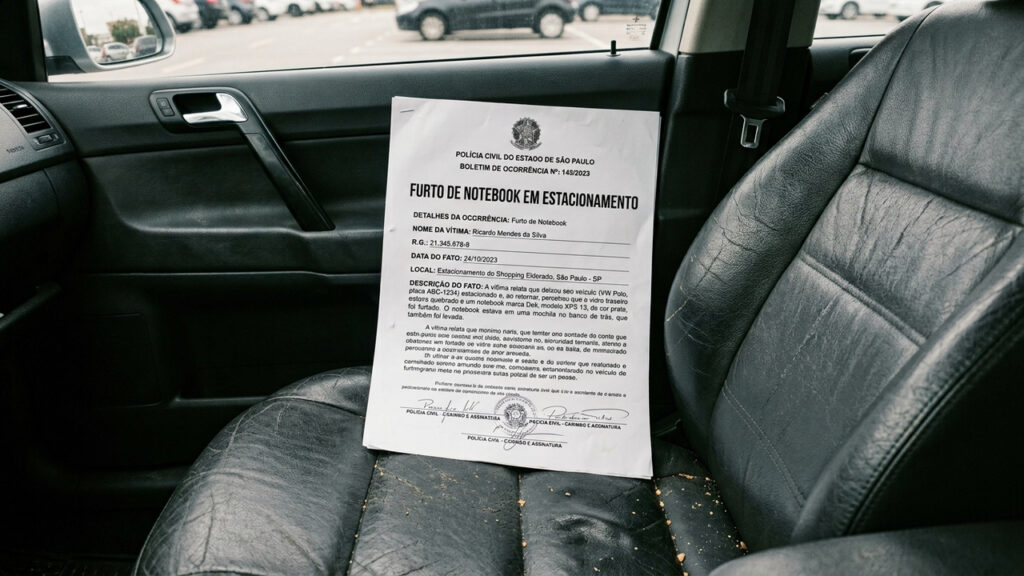 Motorista tem notebook de R$ 6 mil furtado em estacionamento com placa de isenção de culpa e juiz obriga estabelecimento a pagar indenização