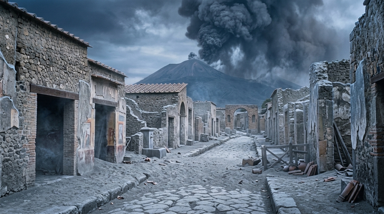 Quando Pompeia foi realmente destruída por uma erupção vulcânica? Especialistas não chegam a um consenso