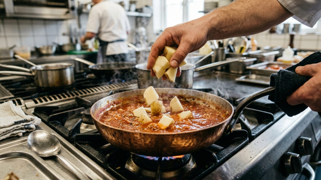 O segredo para salvar uma comida que ficou muito salgada: o truque do ingrediente que você coloca na panela para sugar o excesso