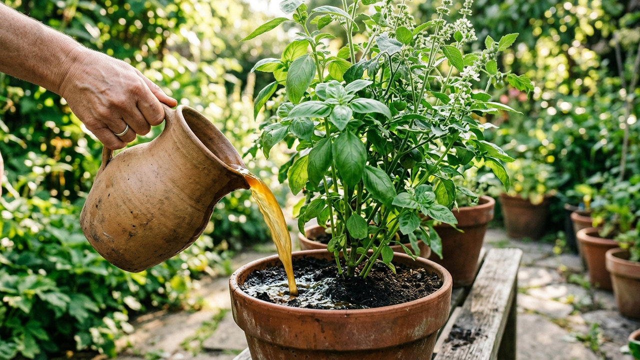 Regar o solo com chá de casca de cebola fermentada: para que serve a receita que fortalece as raízes e cria um escudo impenetrável contra pragas
