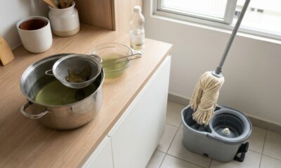Ferver folhas de louro com vinagre branco: para que serve e como usar na limpeza de casa
