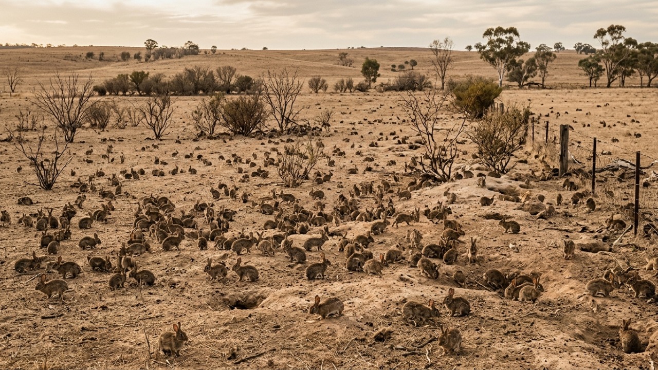 Em 1859, um fazendeiro soltou 24 coelhos na Austrália para caçar por esporte e, poucas décadas depois, os descendentes já eram bilhões e transformavam o continente