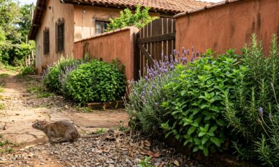 Especialistas em controle de pragas concordam: "A melhor maneira de manter os ratos longe do seu jardim não é usar armadilhas, mas sim cultivar estas três plantas aromáticas."