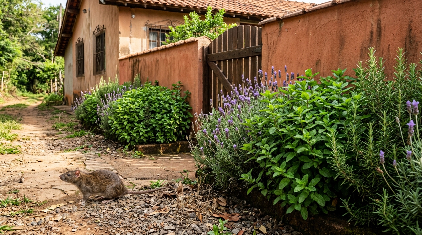 Especialistas em controle de pragas concordam: "A melhor maneira de manter os ratos longe do seu jardim não é usar armadilhas, mas sim cultivar estas três plantas aromáticas."
